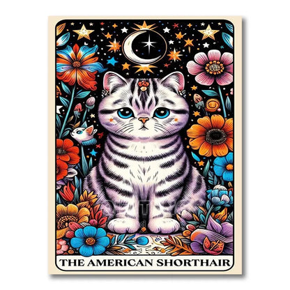 Tarot/Cats Diamond Painting Kit