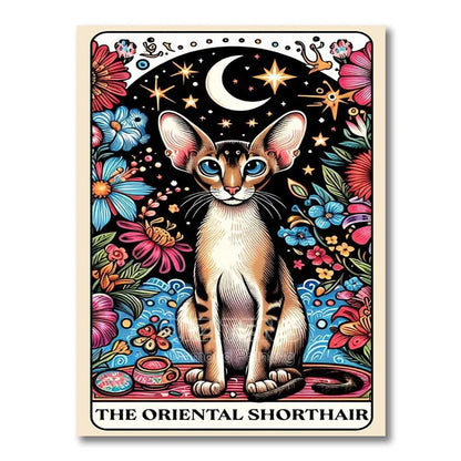 Tarot/Cats Diamond Painting Kit