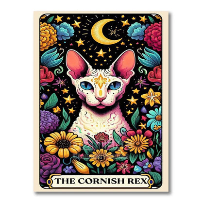 Tarot/Cats Diamond Painting Kit