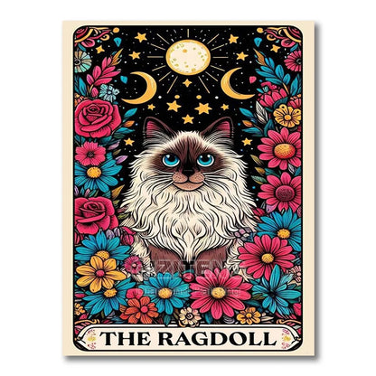Tarot/Cats Diamond Painting Kit