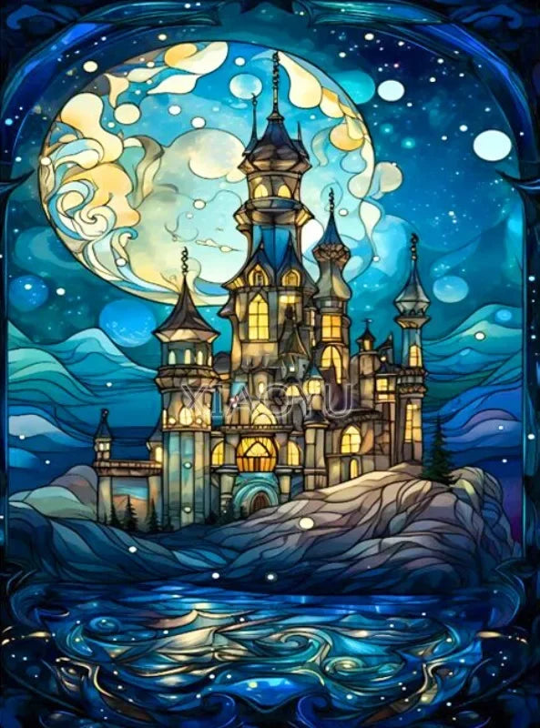 Castle Diamond Painting Kit