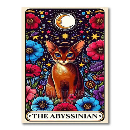 Tarot/Cats Diamond Painting Kit