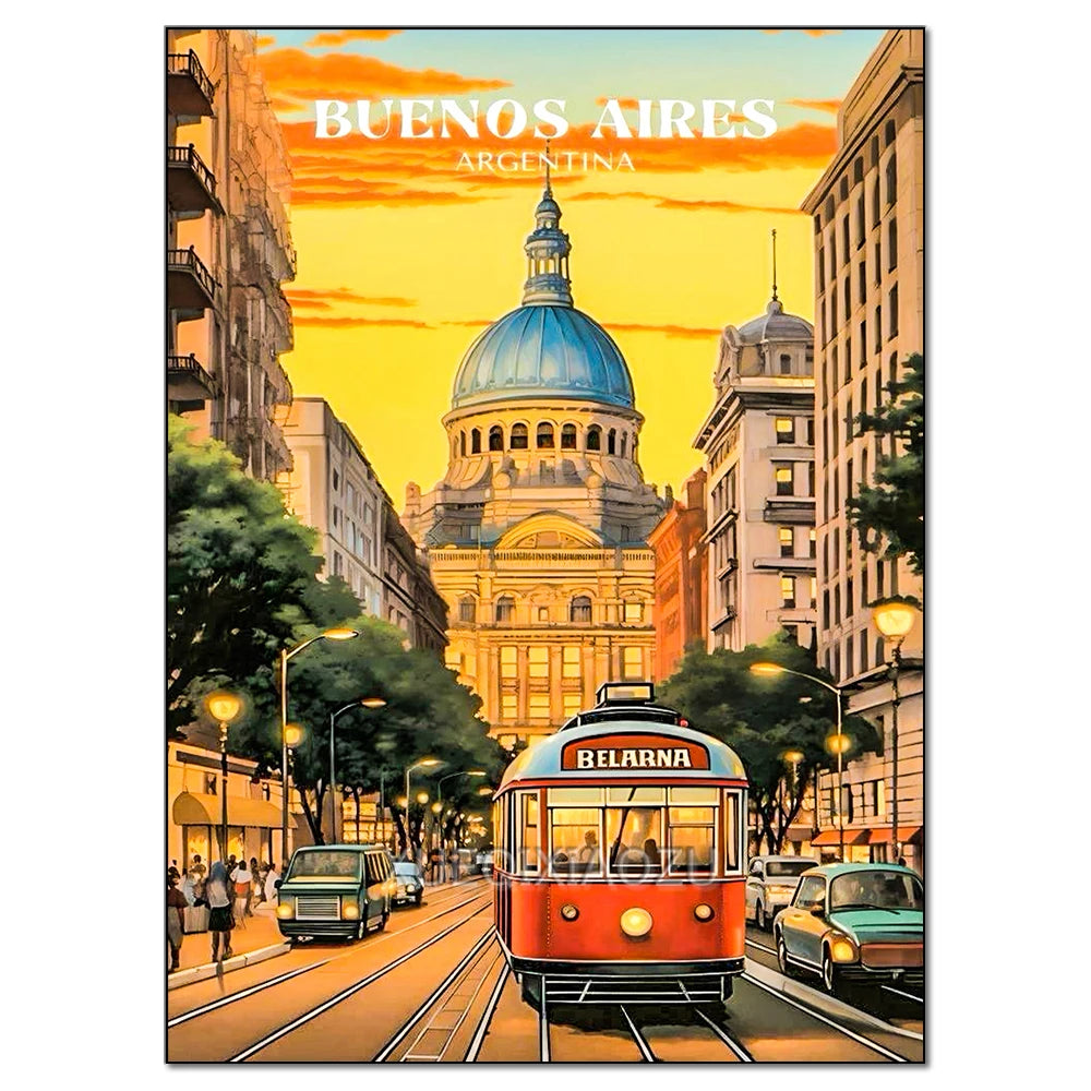 Cities Diamond Painting Kit