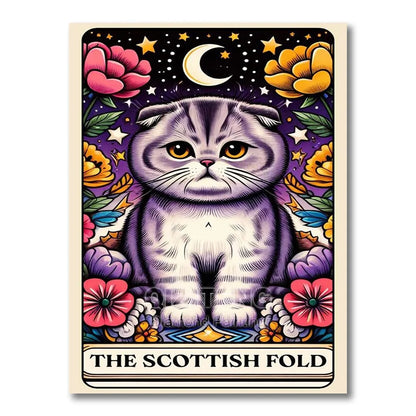 Tarot/Cats Diamond Painting Kit