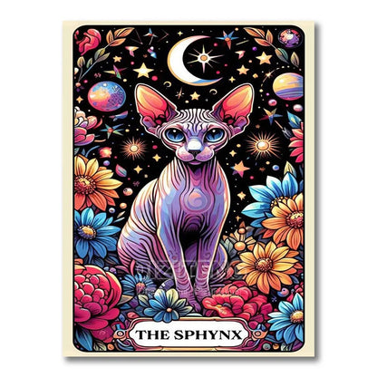 Tarot/Cats Diamond Painting Kit