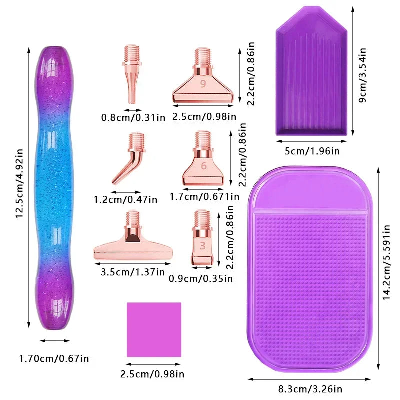 Metal Screw Thread Pen Kit