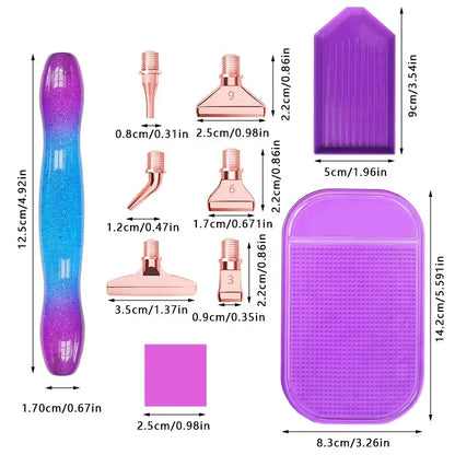 Metal Screw Thread Pen Kit