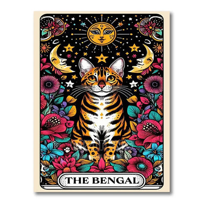 Tarot/Cats Diamond Painting Kit