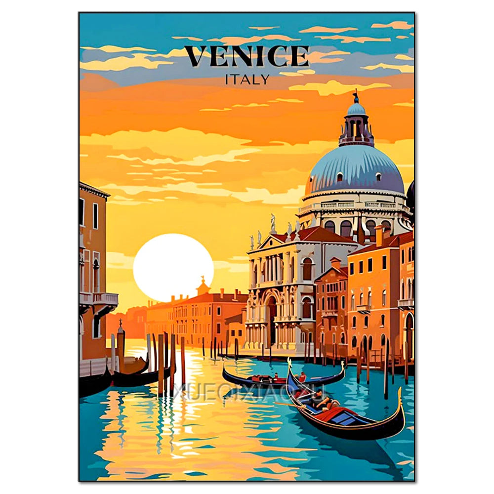 Cities Diamond Painting Kit