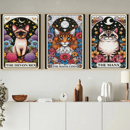 Tarot/Cats Diamond Painting Kit