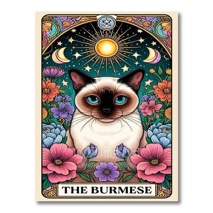 Tarot/Cats Diamond Painting Kit