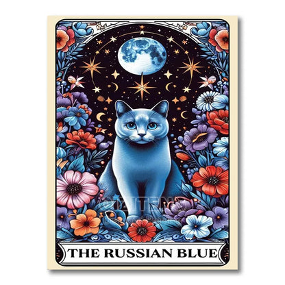 Tarot/Cats Diamond Painting Kit