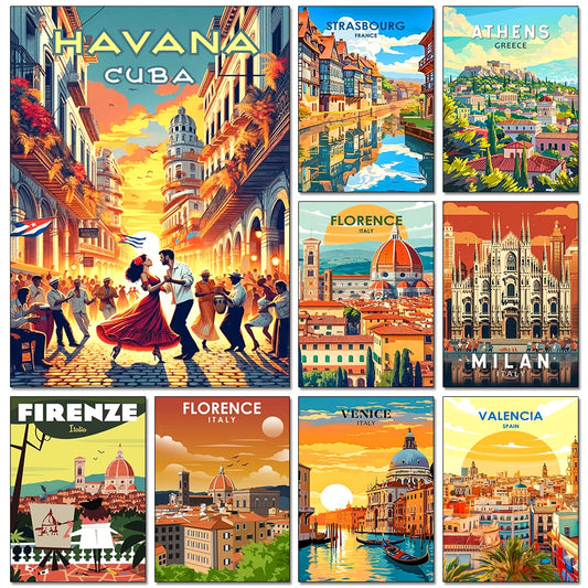 Cities Diamond Painting Kit